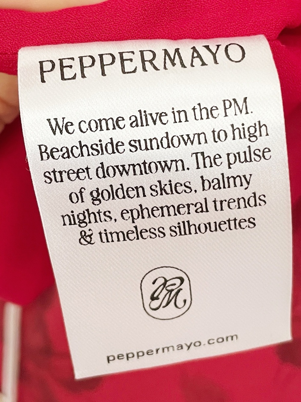 New Peppermayo Magnolia Mini Dress
Halter Cherry Rose Tie Open Back Date Party 8 - Picture 10 of 11